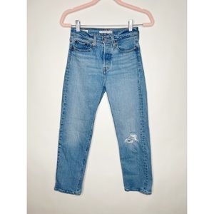 Levi's Women's Straight Leg Jeans - Light Blue